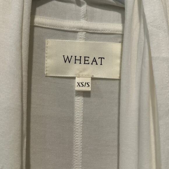NWT Wheat Women's Atlanta Long Sleeve Draped Open Front Cardigan Wrap Size XS/S - Picture 4 of 12